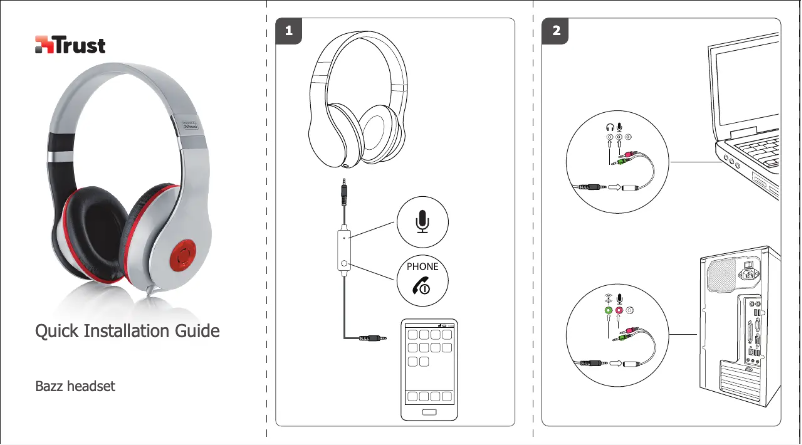 Page n°1 - Manuel utilisateur Trust 18533