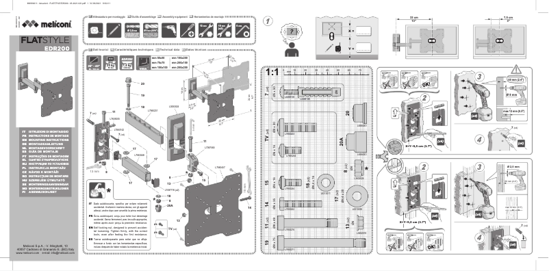 First page image of the manual for Flatstyle FDR200