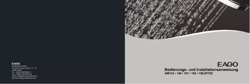 Imagen de la primera página del manual del dispositivo AM151