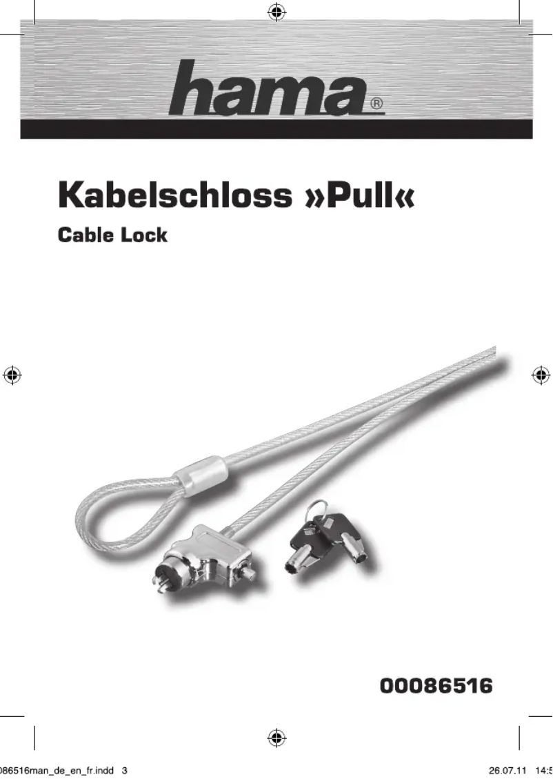 Image de la première page du manuel de l'appareil Pull