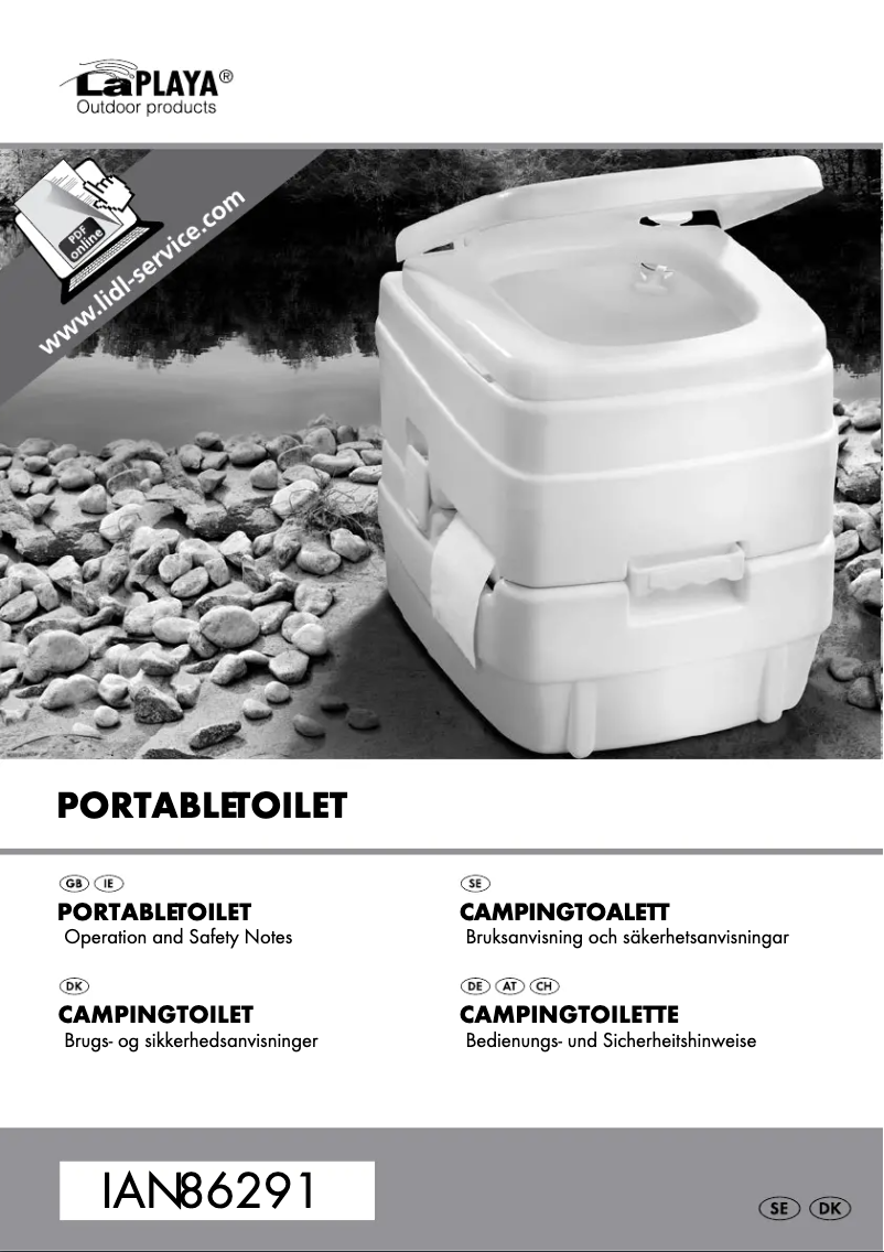 Page 1 de la notice Manuel utilisateur Rocktrail IAN 86291