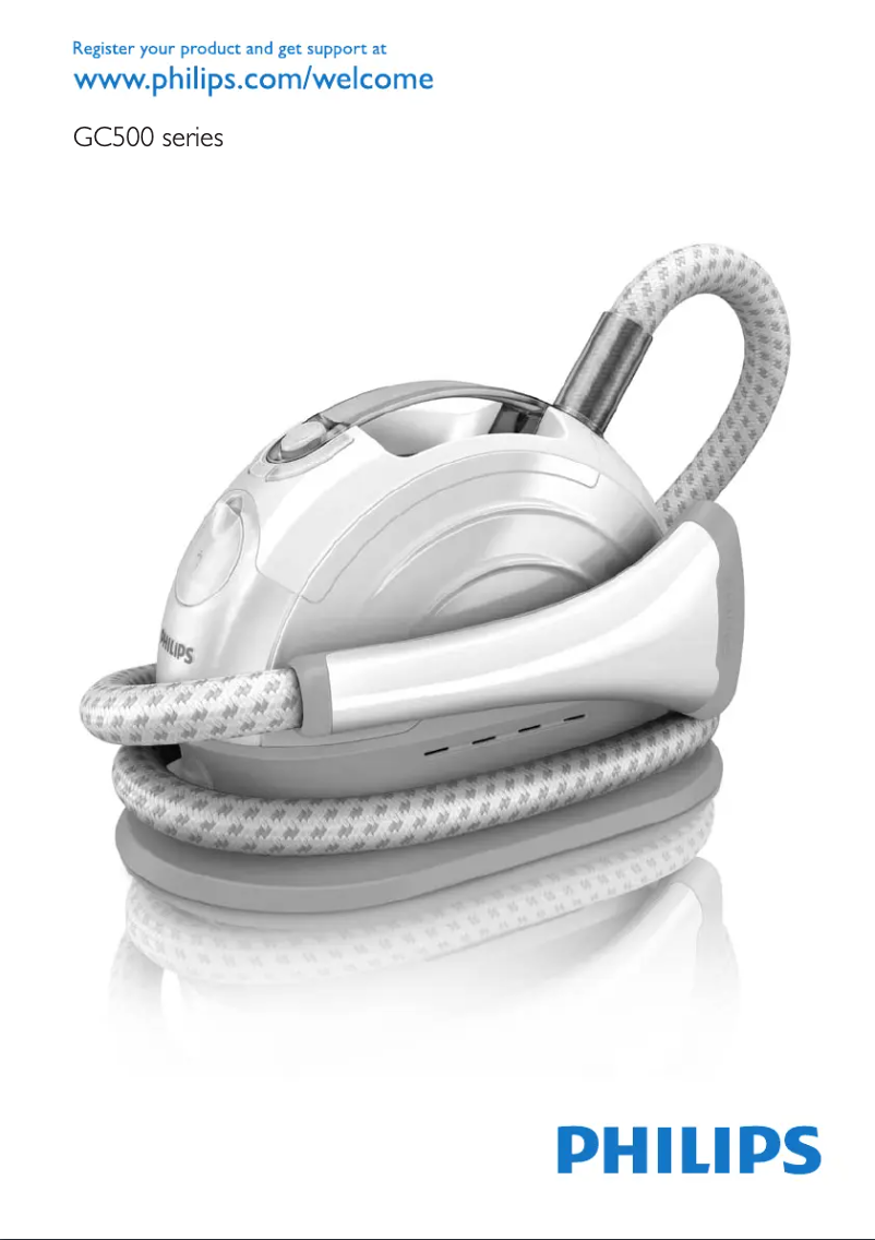 Image de la première page du manuel de l'appareil GC500