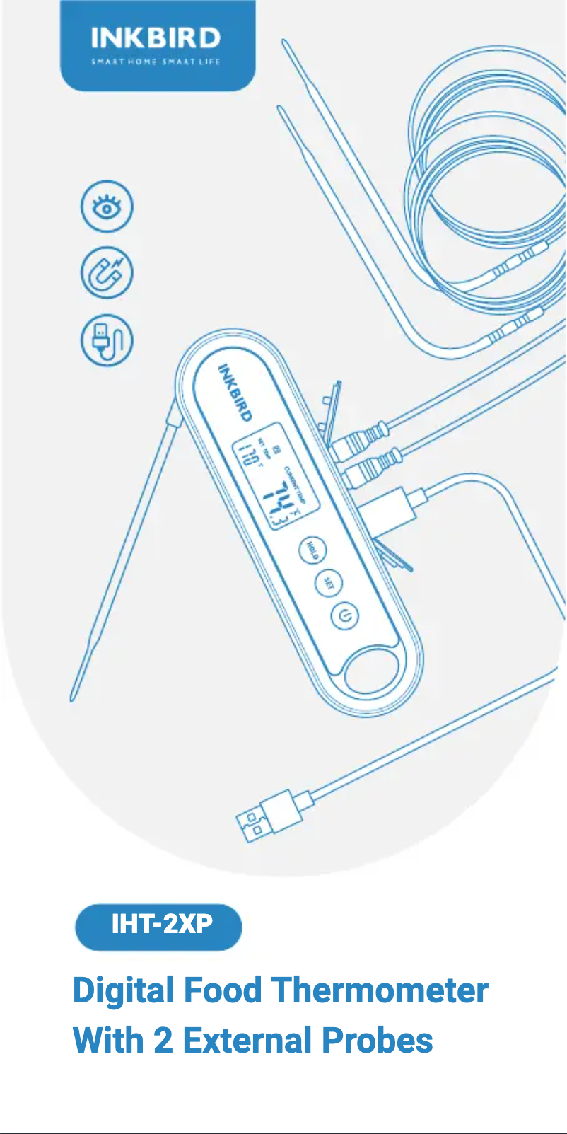 Page n°1 - Manuel utilisateur Inkbird IHT-2XP
