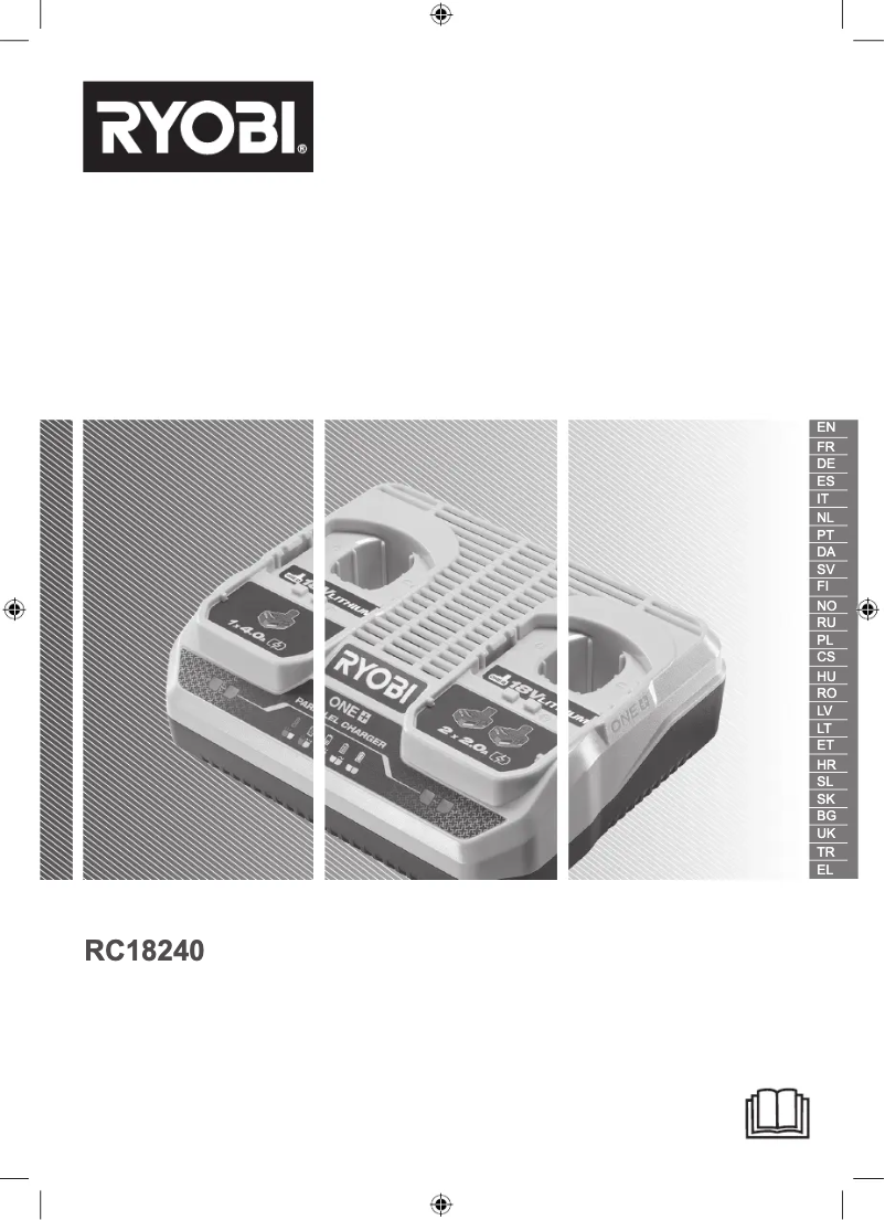 Image de la première page du manuel de l'appareil One+ RC18240G