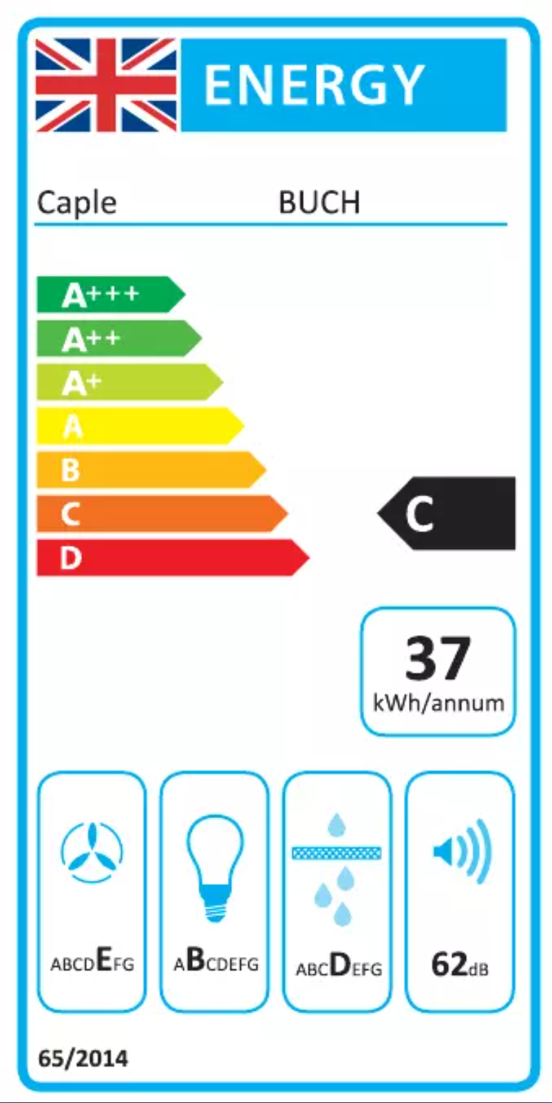 Page n°1 - Label énergétique Caple BUCH
