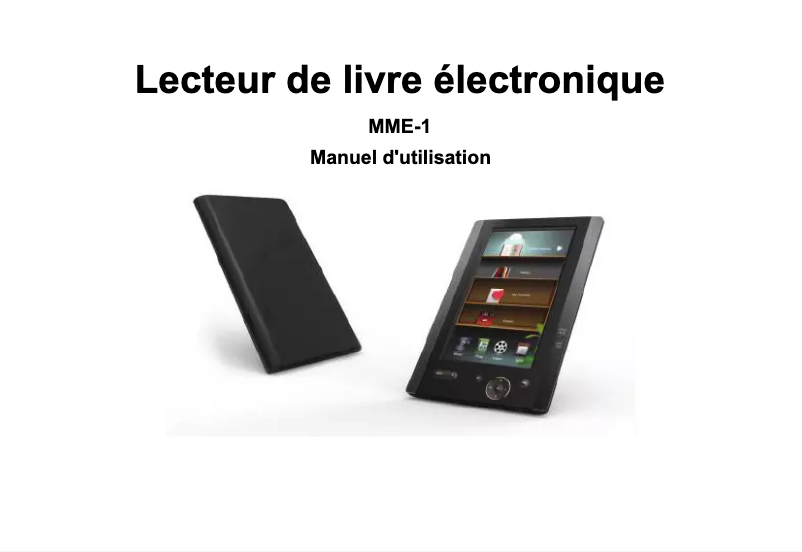 Page n°1 - Manuel utilisateur Marquant MME-1