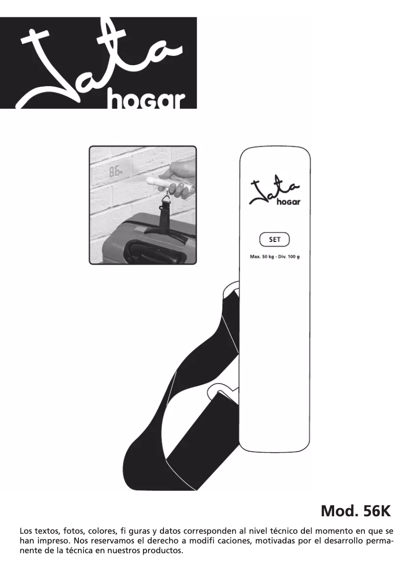 Image de la première page du manuel de l'appareil 56K