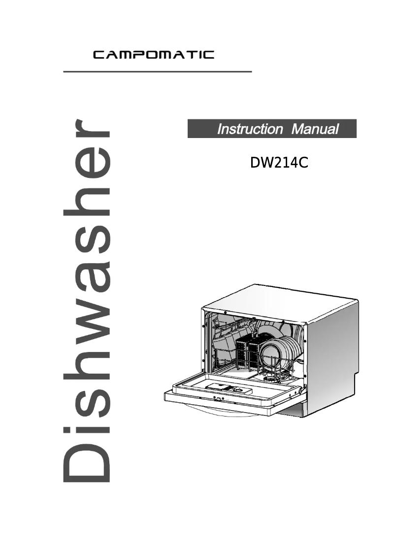 Page 1 de la notice Manuel utilisateur Campomatic DW214C