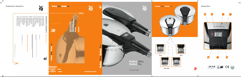 Page 1 de la notice Manuel utilisateur WMF 08.9612.6030