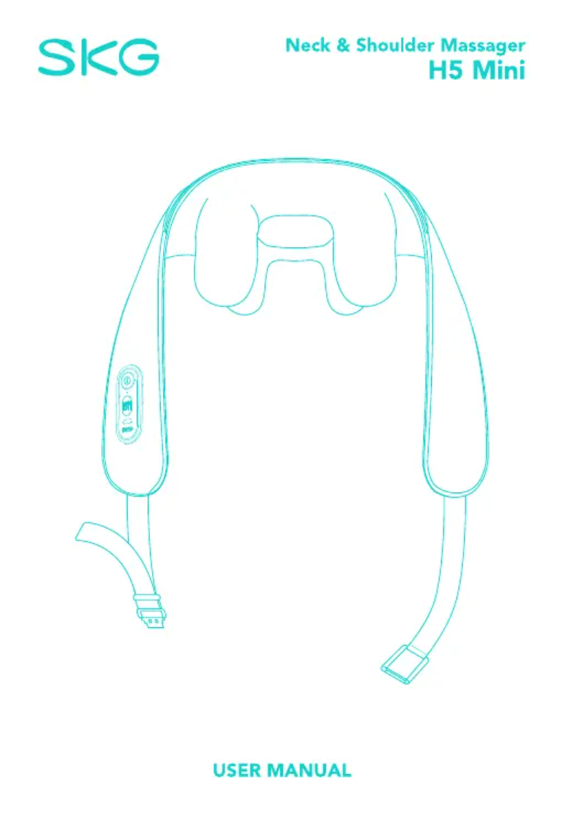 Page 1 de la notice Manuel utilisateur SKG H5 Mini