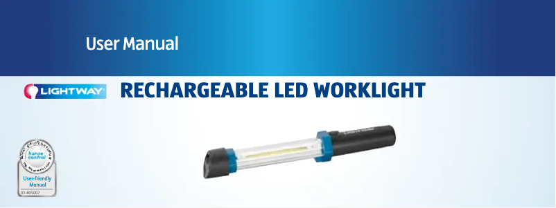 Page 1 de la notice Manuel utilisateur Lightway GT-C-1-AUS