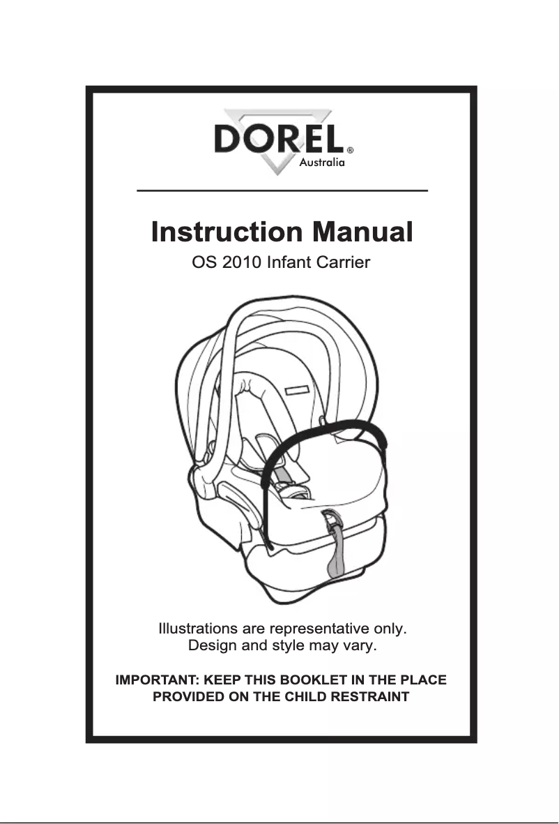 Page 1 de la notice Manuel utilisateur Safety 1st One Safe