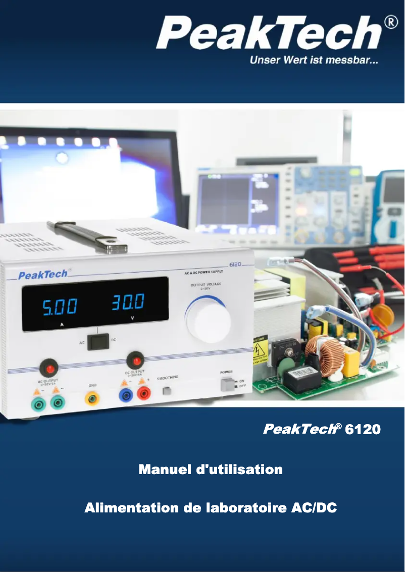 Image de la première page du manuel de l'appareil 6120