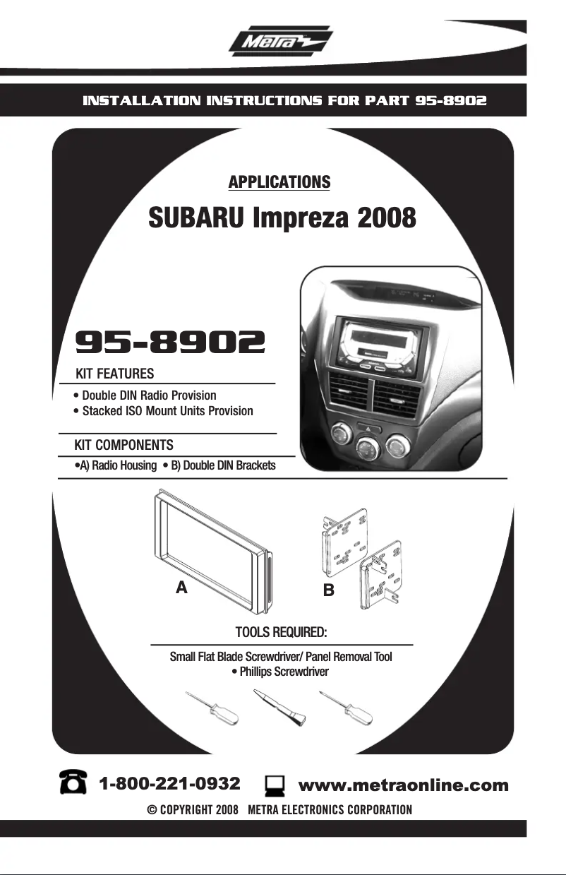 Image de la première page du manuel de l'appareil 95-8902