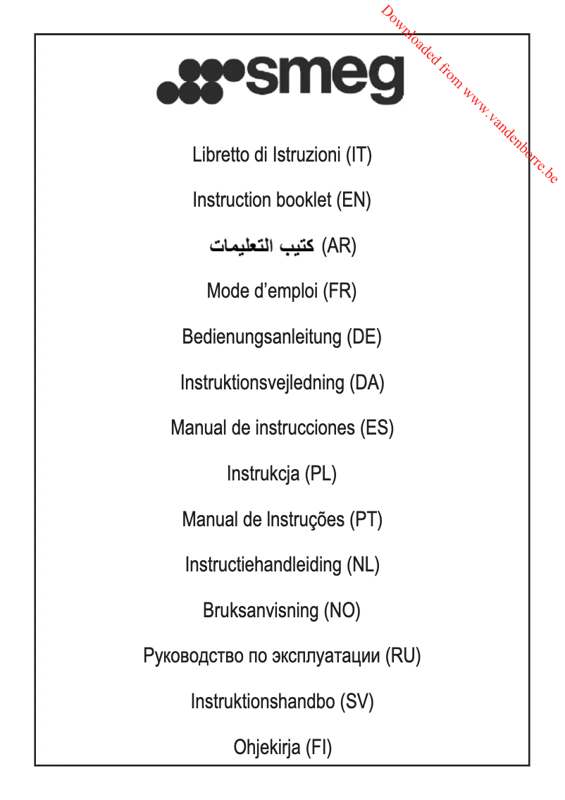 Image de la première page du manuel de l'appareil KTR90XE