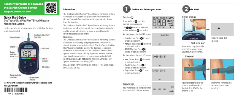 Image de la première page du manuel de l'appareil Ultra Plus Flex
