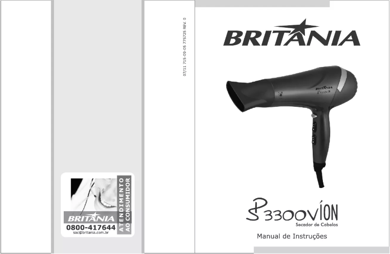 Image de la première page du manuel de l'appareil SP3300