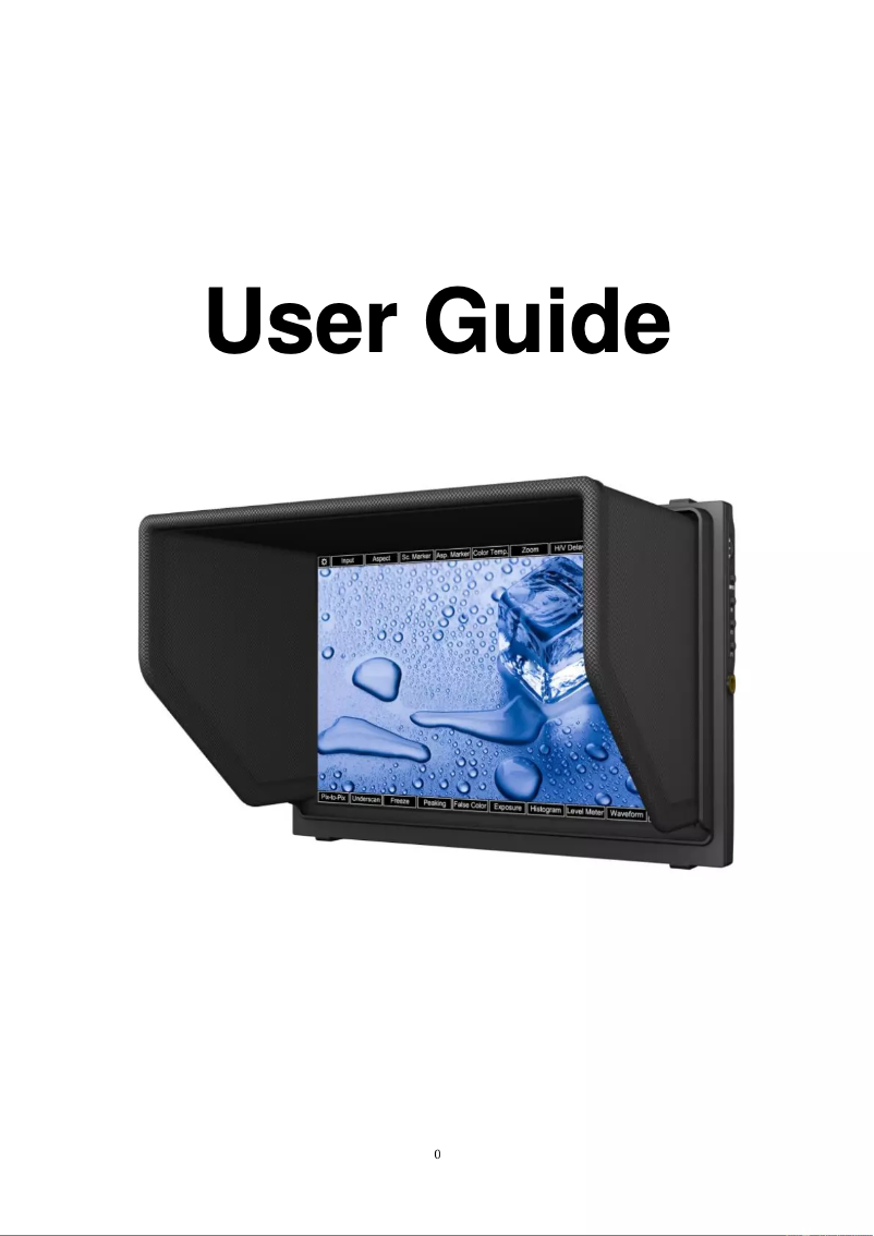 Image de la première page du manuel de l'appareil TM-1018