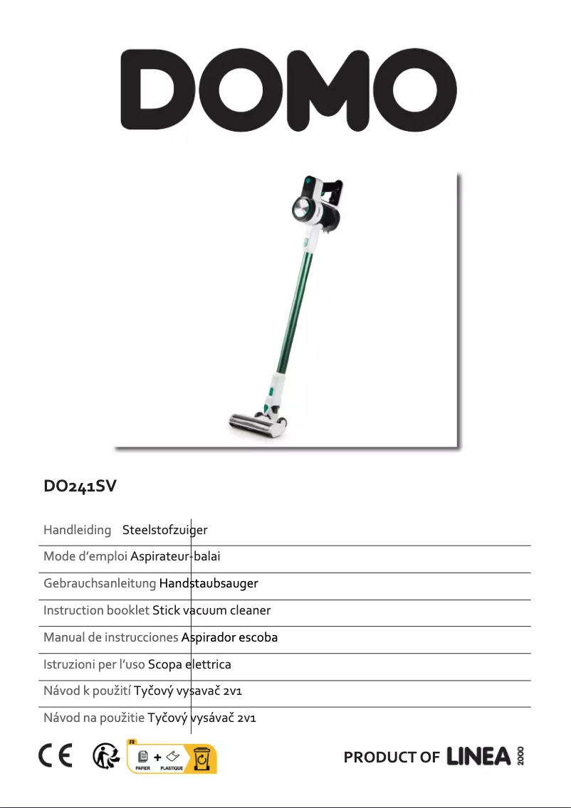 Image de la première page du manuel de l'appareil DO241SV