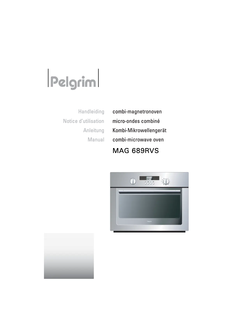 Page n°1 - Manuel utilisateur Pelgrim MAG689