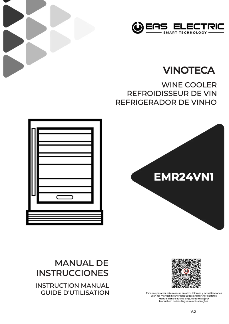 Page n°1 - Manuel utilisateur EAS Electric EMR24VN1