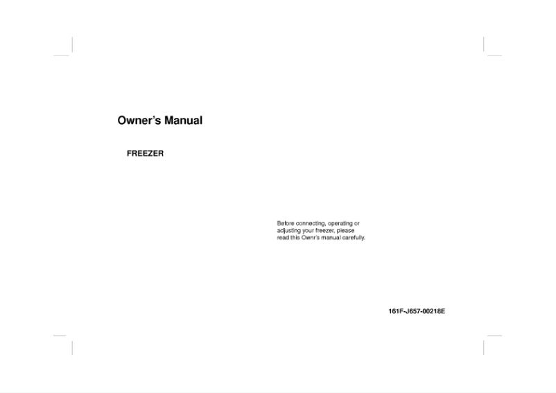 Página 1 del manual Manual de usuario LG GF-161SSF