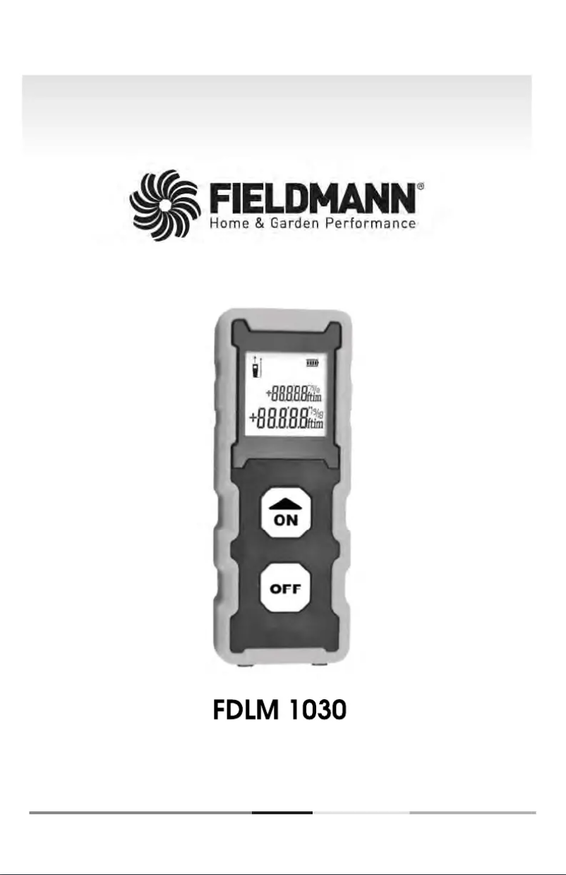 Page 1 de la notice Manuel utilisateur Fieldmann FDLM 1030