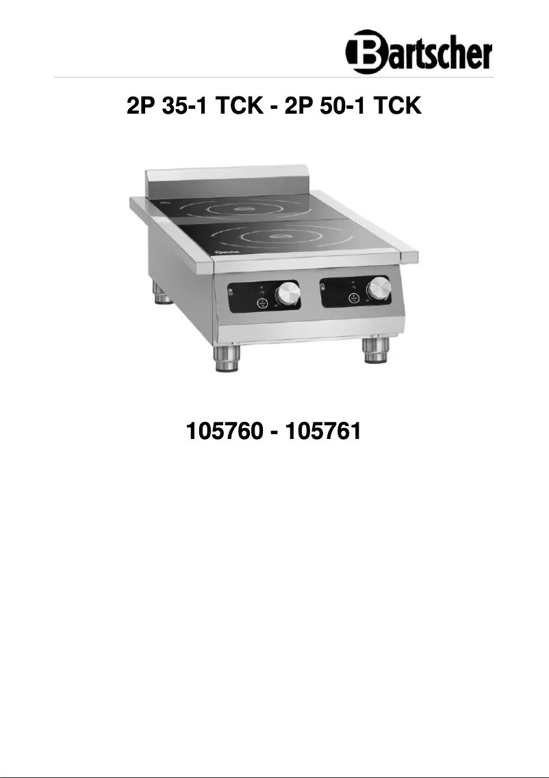 Image de la première page du manuel de l'appareil 2P 50-1 TCK