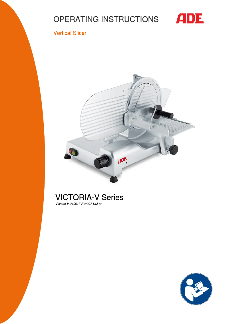 Page n°1 - Manuel utilisateur ADE Victoria-V-210617