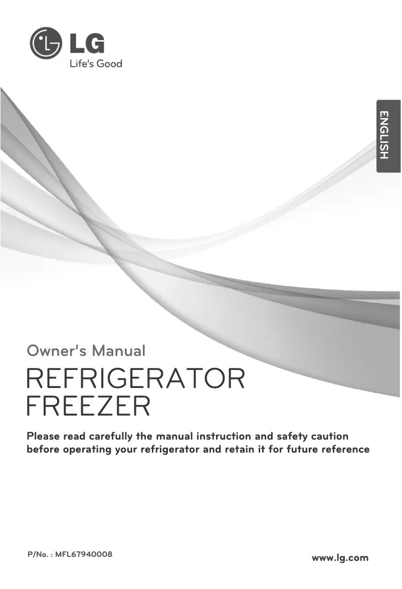 Image de la première page du manuel de l'appareil GU20WPZ