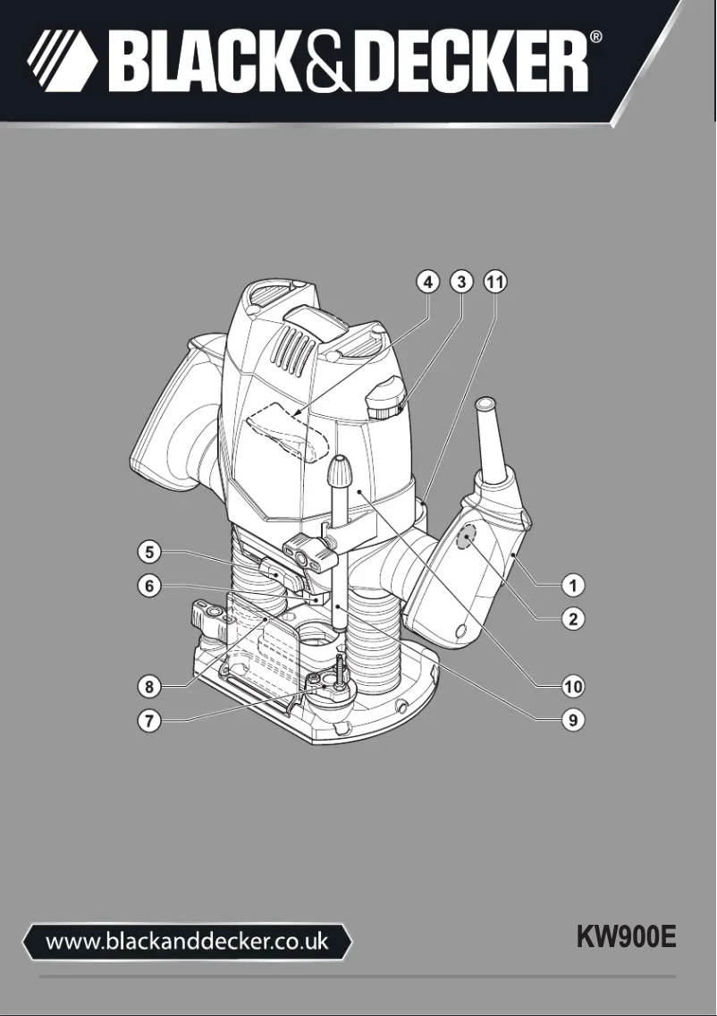 Página 1 del manual Manual de usuario Black & Decker KW900E