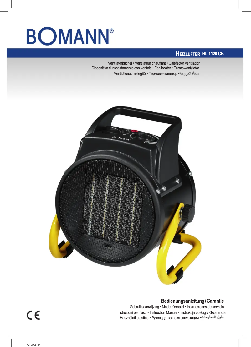 Página 1 del manual Manual de usuario Bomann HL 1120 CB