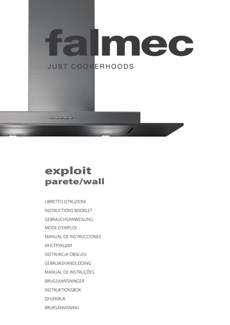 Page n°1 - Manuel utilisateur Falmec Exploit