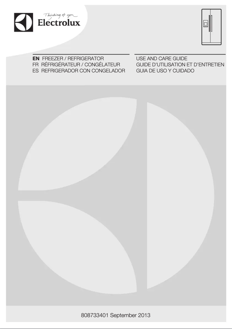 Page 1 de la notice Manuel utilisateur Electrolux EW23CS75Q