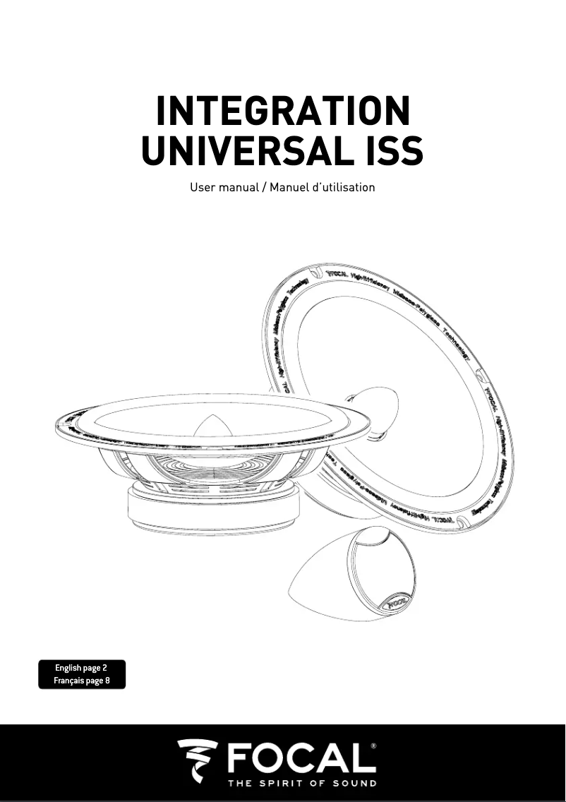 Image de la première page du manuel de l'appareil Universal ISS 690