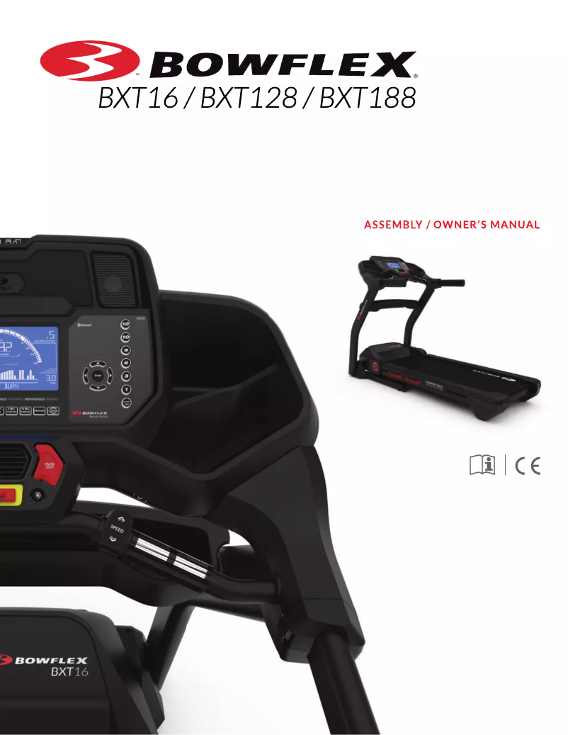 Página 1 del manual Manual de instrucciones Bowflex BXT16