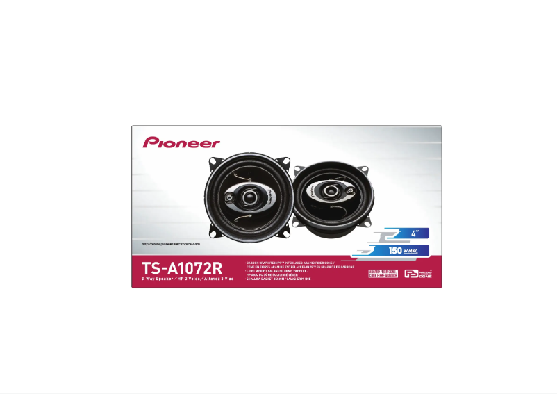 Page n°1 - Manuel utilisateur Pioneer TS-A1072R