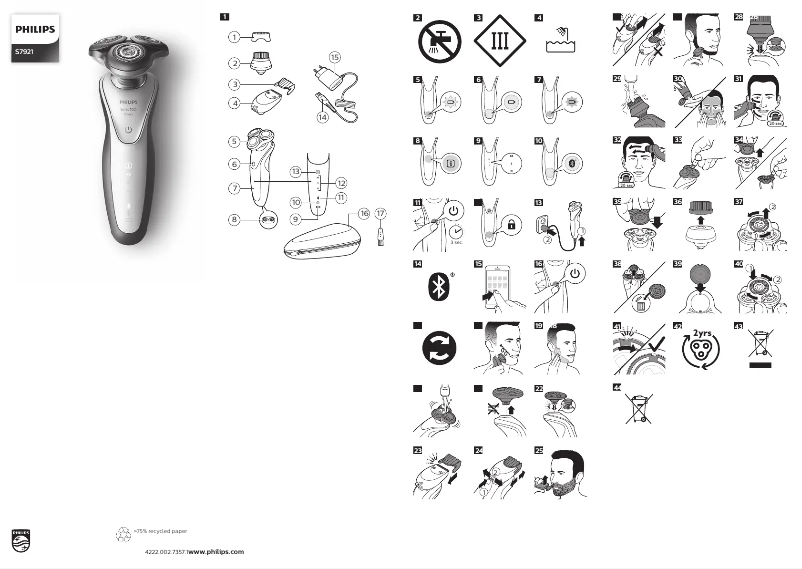Page n°1 - Manuel utilisateur Philips Series 7000 S7921