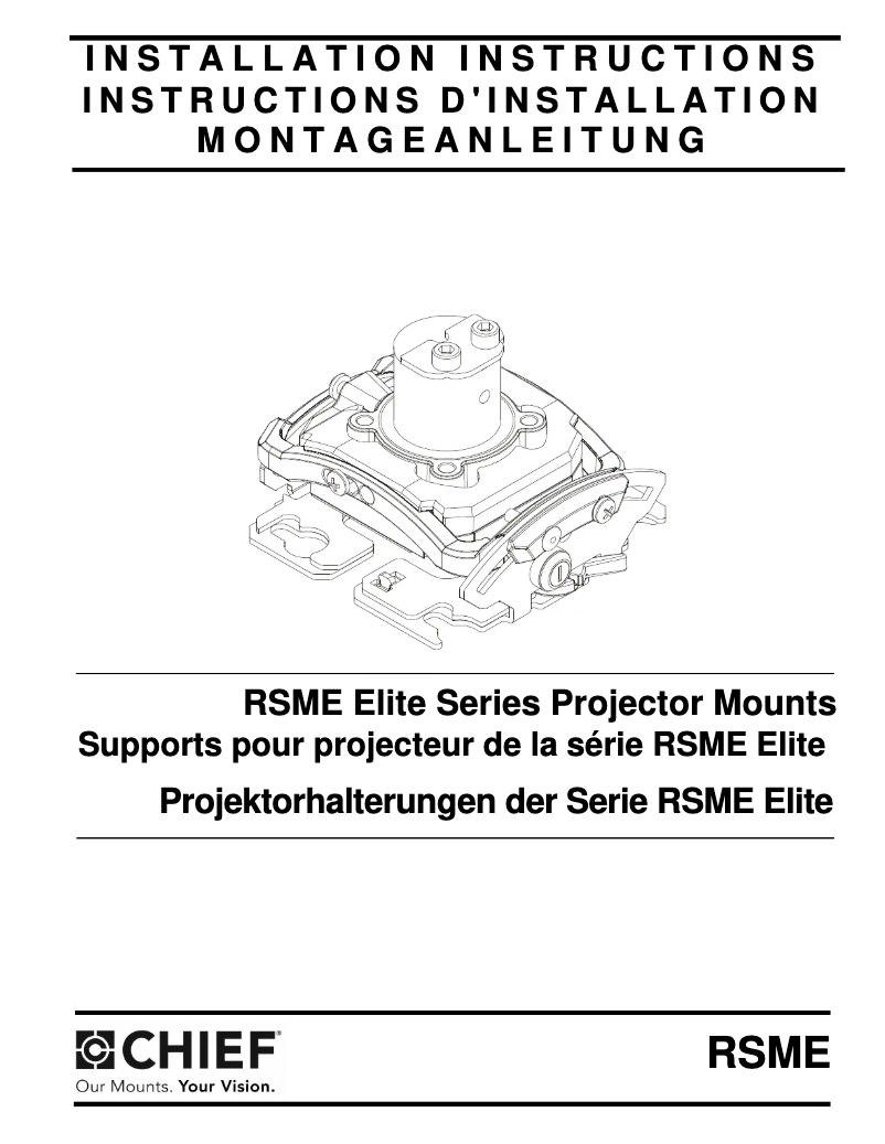 Page n°1 - Manuel utilisateur Chief RSMEU