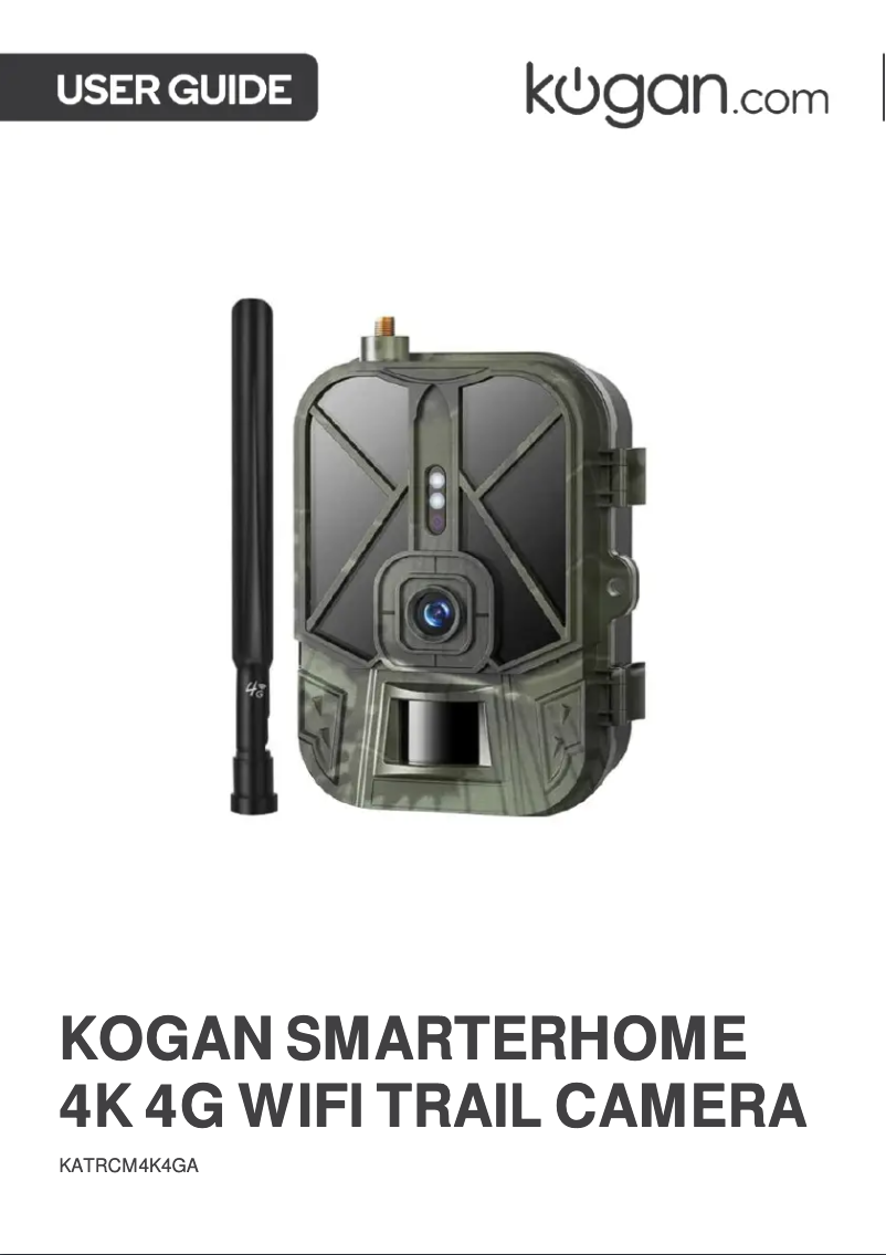 Page 1 de la notice Manuel utilisateur Kogan KATRCM4K4GA