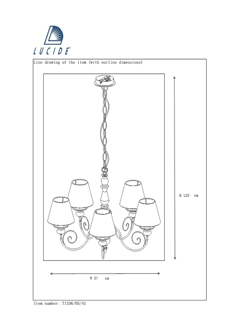 Page n°1 - Manuel utilisateur Lucide Robin 71336/05/41