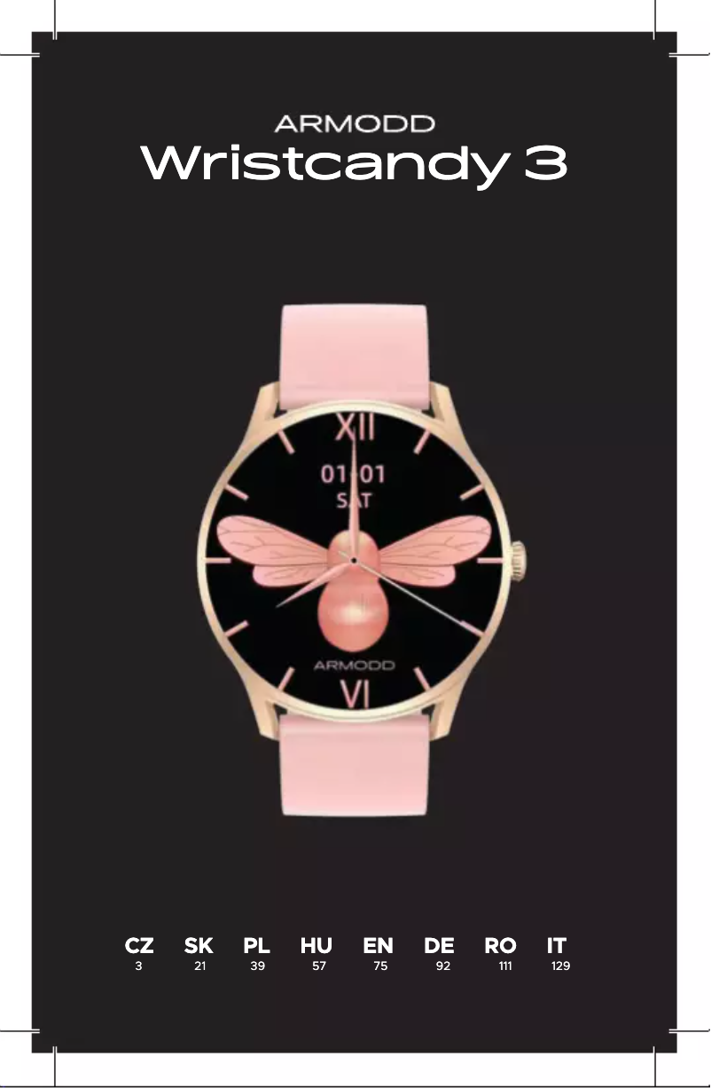 Image de la première page du manuel de l'appareil Wristcandy 3