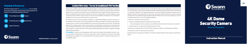 Image de la première page du manuel de l'appareil SWNHD-888MSD-EU