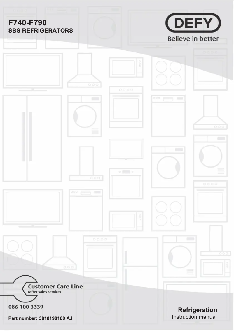 Page 1 de la notice Manuel utilisateur Beko BFF437 EU