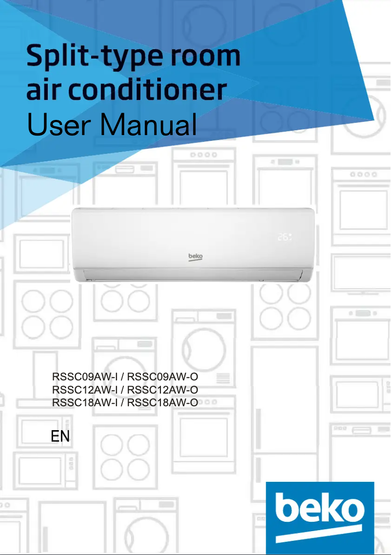 Image de la première page du manuel de l'appareil RSSC09AW-O
