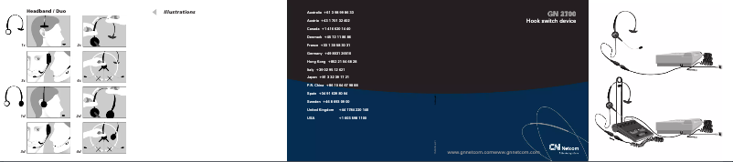 Page n°1 - Manuel utilisateur Jabra GN2100 Duo