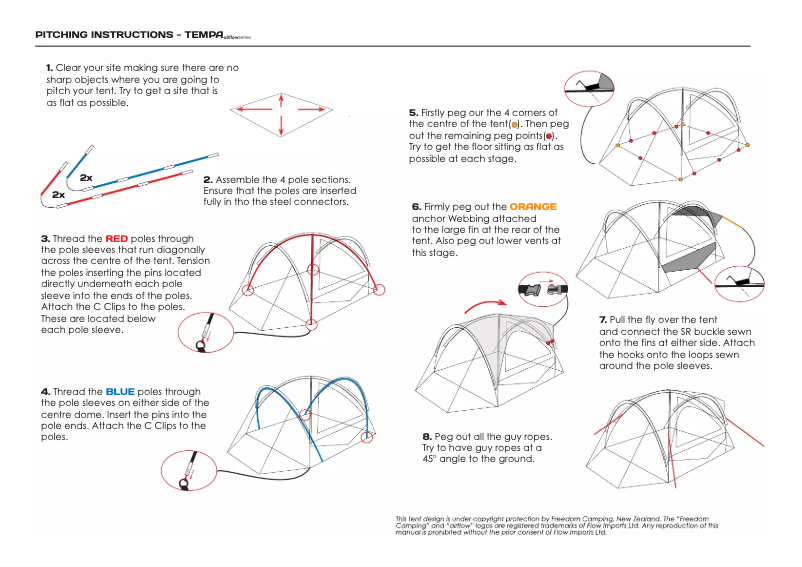 Page n°1 - Manuel utilisateur Zempire Tempa