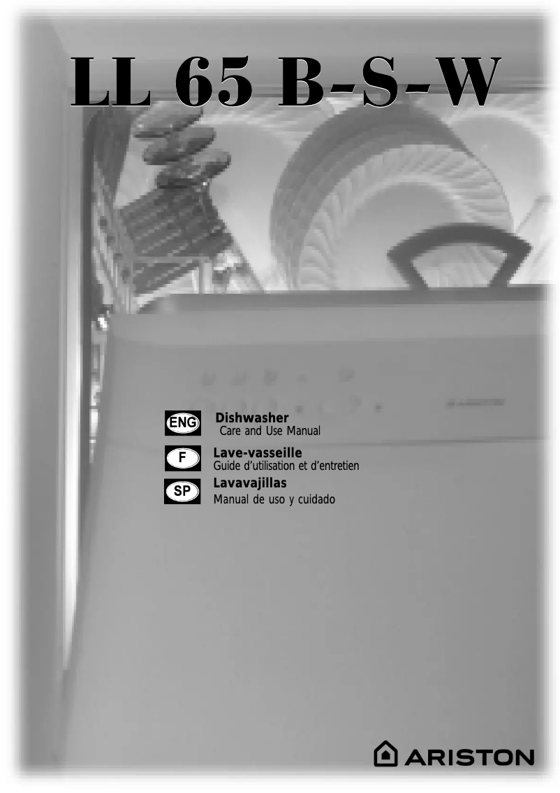 Page n°1 - Manuel utilisateur Hotpoint Ariston LL 65 B S W