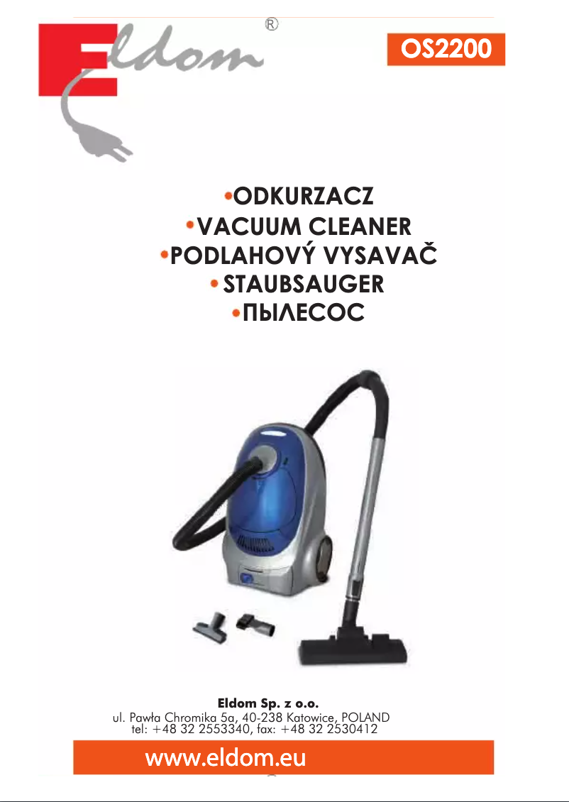 Image de la première page du manuel de l'appareil OS2200