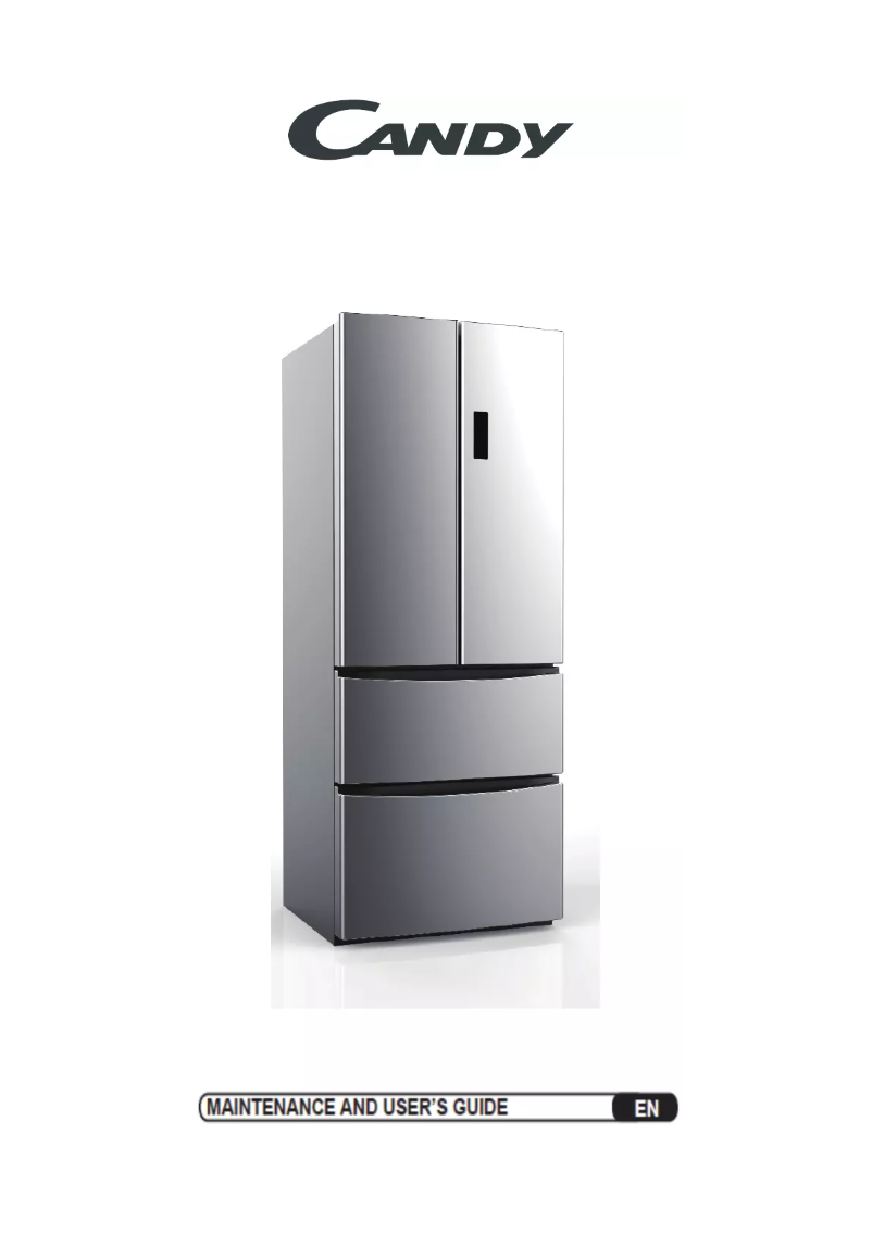 Page 1 de la notice Manuel utilisateur Candy CCMN 7182IXS